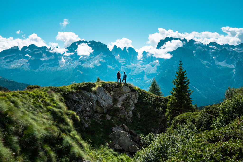panorama trekking campiglio